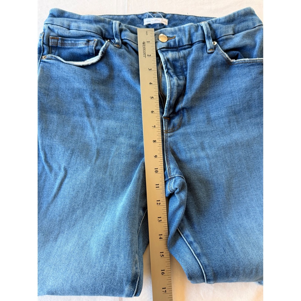 Good American Good Legs Skinny Jeans Blue Distressed High‎ Rise GLCNF731T 14/32 - Picture 3 of 8